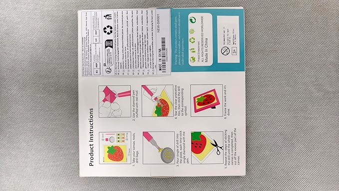 Diamond Art Kits for Kids - Crafts for Ages Girls 8-12 - Diamond Art Painting with Wooden Frame Included - Arts and Crafts for Kids Age 4-6 - GEM Art Supplies for Beginner Friendly Decor Birthday Gift