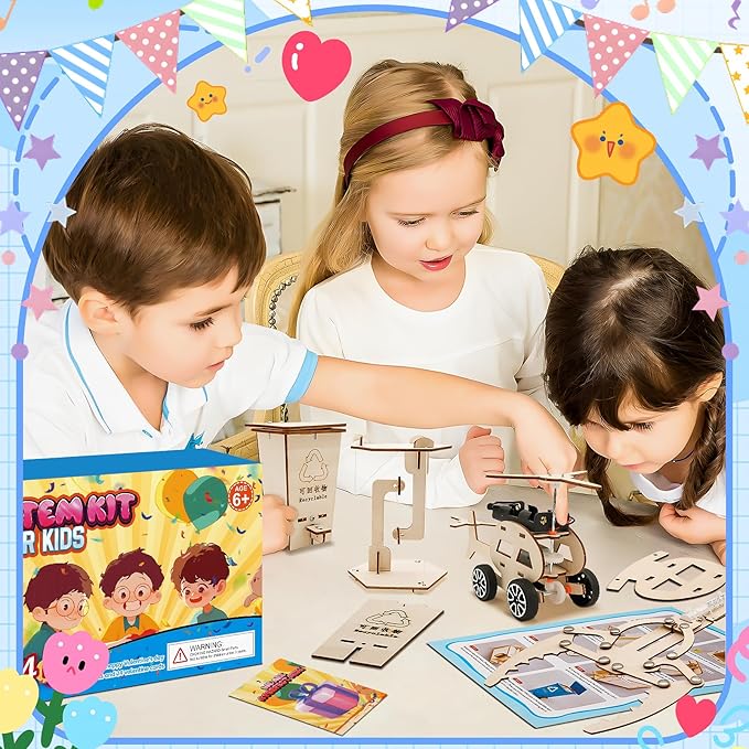 24 Pcs Party Favors for Kids Age 6-10, Treasure Box Toy Stem Kit Party Favors Science Kits for Boys girls STEM Toys for Kids Age 6 7 8 10 12 13 Classroom Giveaways, Carnival Prizes Toy, Birthday Treats, Party Supplies