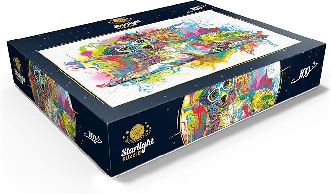 MyPuzzle Curious Pup - Premium 100 Piece Jigsaw Puzzle for Adults