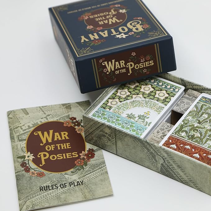 Botany: War of the Posies | Family Strategy Game for Young Botanists and Adults | Ages 8+ | for 2-4 Players | Average Playtime 30 mins | Perfect for Family Game Night