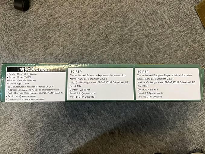 Wooden Baby Walker, Dinosaur Toddler Push Walker, Montessori Learning Activity Center for Boys Girls, Develops Motor Skills Sit-to-Stand Toys Multifunctional Educational Gifts for Kids Infant