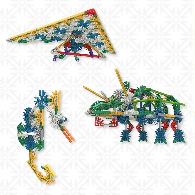 K'NEX - 100 Model Building Set ‚ 863 Pieces, STEM Building, Kid Construction Set‚ Ages 7+