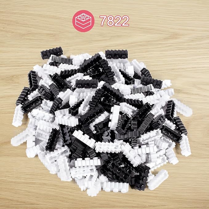 AHZILEl Animal Panda Blocks Building Set, 7822 Pcs Cute 3D Puzzle Mini Building Bricks Toy Kits, DlY Educational Particle Building Birthday Gift