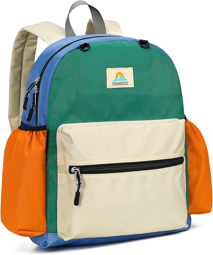 STEAMEDBUN Kids Backpack for Boys 4-6: Boys Backpacks for Elementary - 15 inch Backpack for Kindergarten