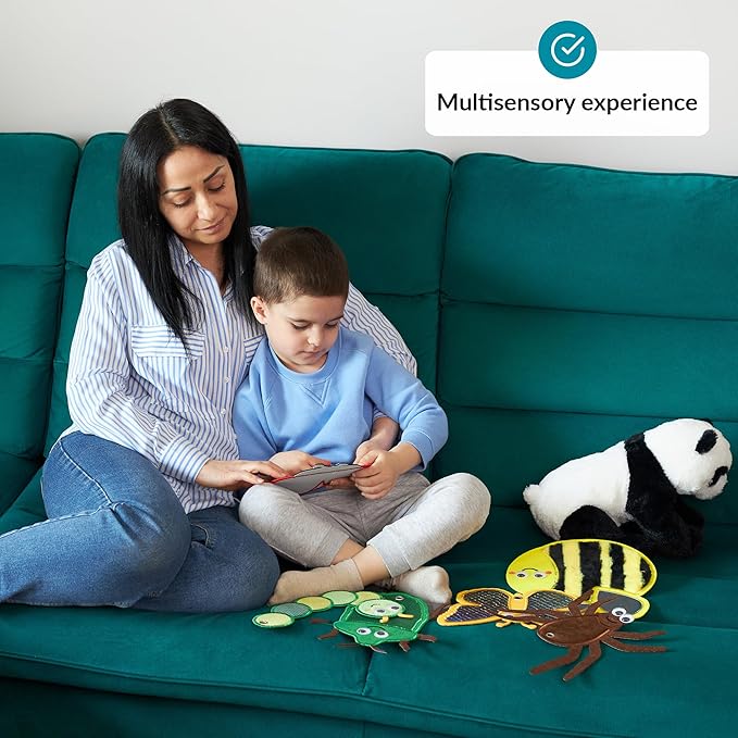 ODOXIA Sensory Mats for Kids | Textured Sensory Tiles | Pads for Autistic Children | Fun Learning Toys for Toddlers