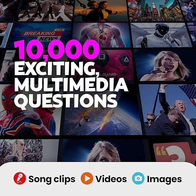 Outsmarted - The Live Quiz Show Board Game | Kids, Teens & Adults | The Ultimate Family Game Night | Age 8+ | Perfect for 2-24 Players | 10,000+ Multimedia Questions | 2025 Edition