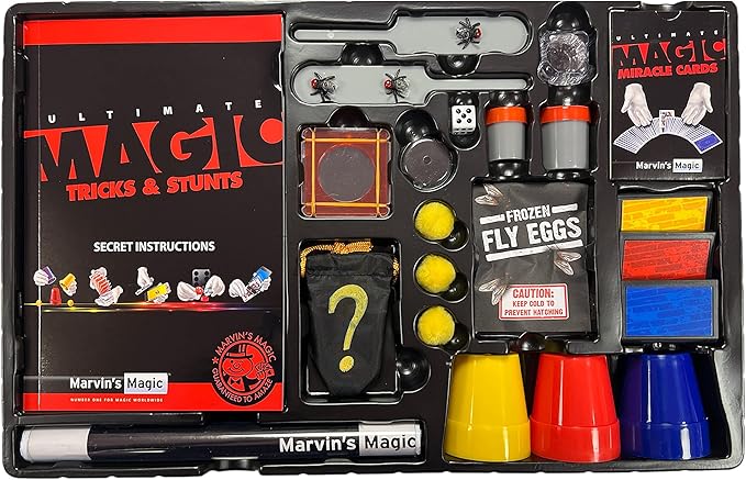 Marvin's Magic - 275 Ultimate Magic Tricks - Full Set - Kids Toys for Birthday - 275 Mind-Blowing Tricks & Illusions Included - Age 8+