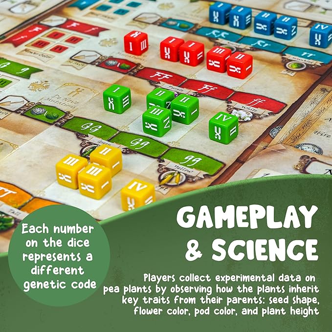 Genotype: Mensa Award Winning Genetics Board Game about Mendel's Pea Plants