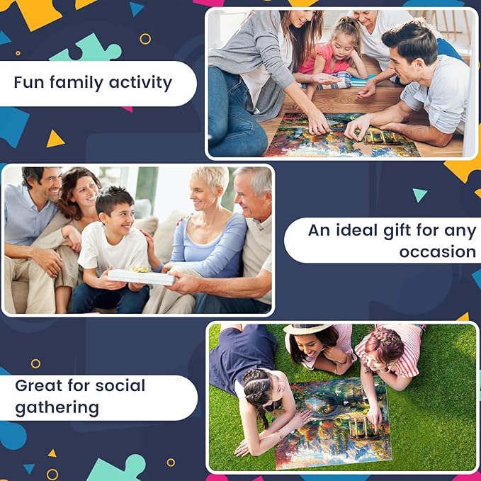 300 Piece Puzzles for Adults, Swan Forest Puzzle 300 Pieces Jigsaw Puzzles Recycled Cardboard Paper Puzzles Difficult Challenging Puzzles Perfect for Family Games 20.5 * 15IN