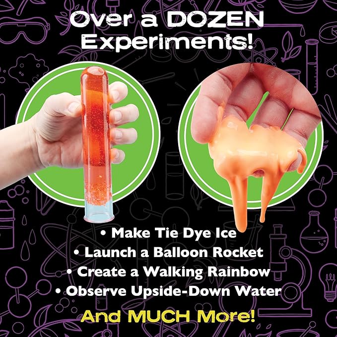 MindWare Science Academy: Zoom, Ooze & Explore Ultimate Lab 15+ Amazing Experiments for Teens & Kids Ages 8 & Up Over 40 Experiments with All Ingredients Included