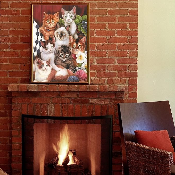 500 Piece Puzzles for Adults Pet Cats 20.5 x 15 Inch 500 Piece Jigsaw Puzzles for Kids Adults Puzzles 500 Pieces for Adults Holiday Educational Challenge Toy