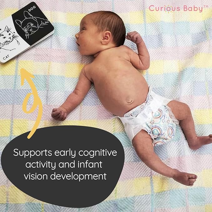 Curious Baby™ High Contrast Expansion Pack – 24 High Contrast Infant Vision Cards