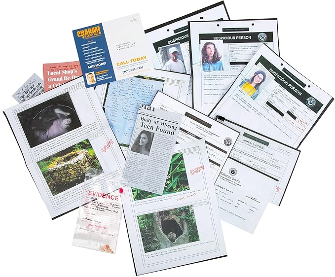 Hunt A Killer: Cold Case: Girl in The Well, an Immersive True Crime Experience and Halloween Mystery Party Game for Adults, Perfect for Halloween Game Night & Fans of Criminal Minds or Forensic Files