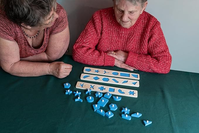 Activities for Seniors - A Shape Sorting Puzzle for The Elderly - Dementia - Alzheimer's, Learning Disabilities