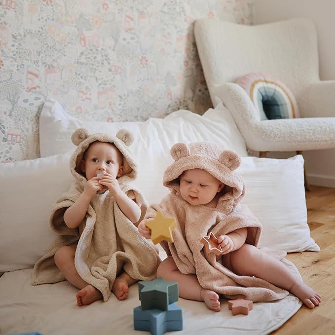 mushie Nesting Stars Toy | Made in Denmark (Retro)