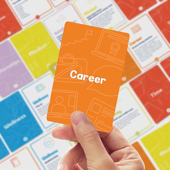 The Ultimate Adulting Card Deck for 20-Somethings | 52 Weekly Cards to Get Your Life Together – Wellness, Career, Time, Money & More