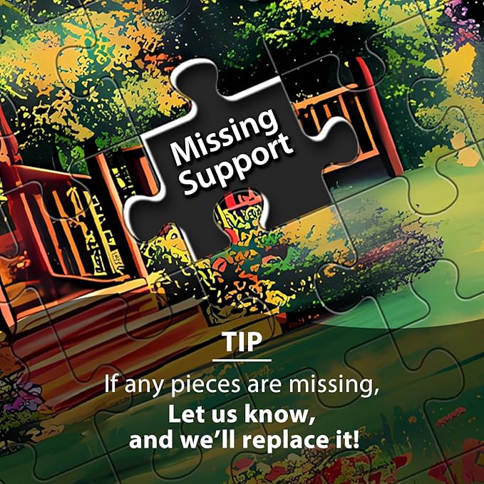 500 Piece Puzzles for Adults,Beautiful Country Cottage Jigsaw Puzzle for Adults Kids Seniors,Recycled Cardboard Dogs Cat Puzzle 500 Piece,Family Activity Great Gift for Family Friends 20.5 * 15 inch