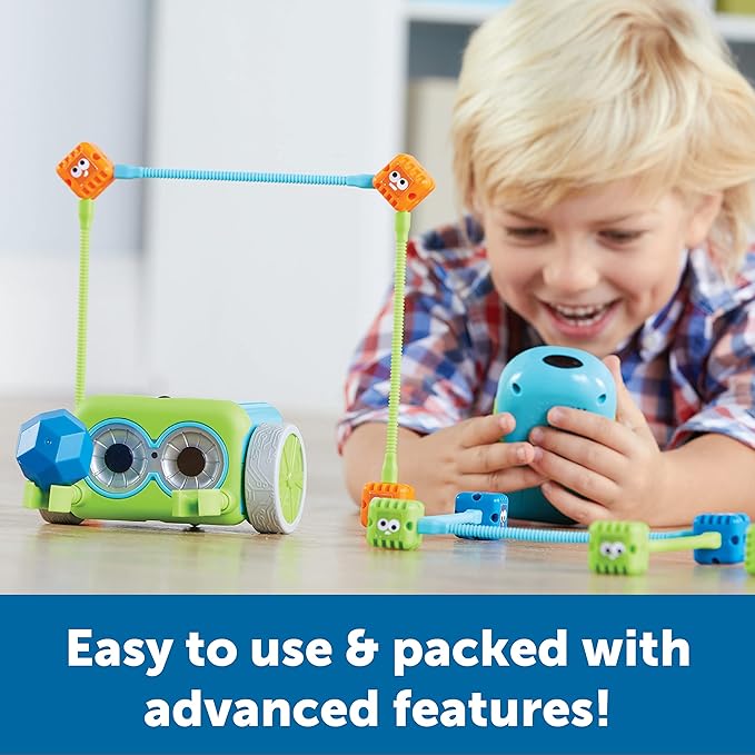 Learning Resources Botley The Coding Robot Activity Set - 77 Pieces, Ages 5+, Screen-Free Coding Robots for Kids, STEM Toys for Kids, Programming for Kids, for Kids