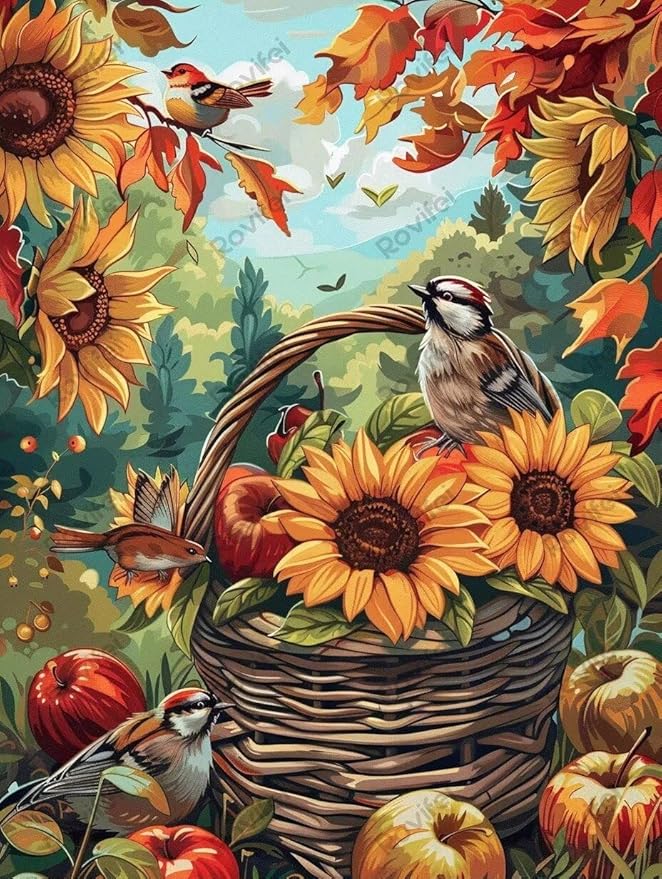 Fall Vintage Farm 1000 Piece Puzzles for Adults, Puzzles for Kids Children, Vivid & Colorful Personalized Puzzles - for Room Decor Home Decor Fall Decor - Gifts for Women 30x20 inch