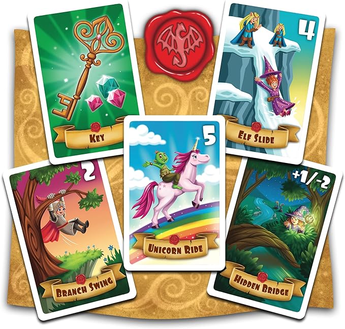 My First Dragon Adventure Board Game - Kids Save The Kingdom, Beginner Fantasy Adventure Game for Children 5+, Exciting Hands-On Dragon Fun for Family Game Night