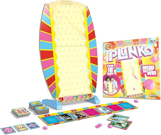PLINKO - Family Board Game Inspired by The Price is Right, Great for Family Game Night, from Buffalo Games