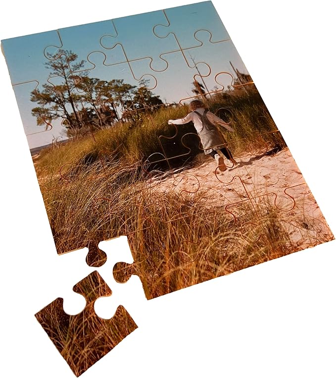 Custom Photo Puzzle from Picture | Upload Your Photo and Choose Color | 20 Piece Personalized Puzzle for Kids Toddlers Acrylic Puzzle Birthday Gifts for Toddler Boy Girl 5x6 Inches