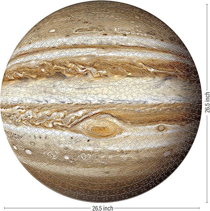 Antelope - 1000 Piece Puzzle for Adults, Jupiter Jigsaw Puzzle, Space Collection, High Resolution, No Dust