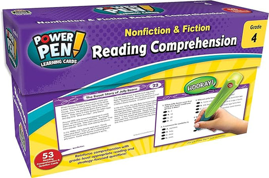 Teacher Created Resources 6199 Gr 4 Power Pen Learning Cards