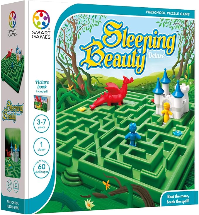 SmartGames Sleeping Beauty Deluxe Puzzle Game for Ages 3+