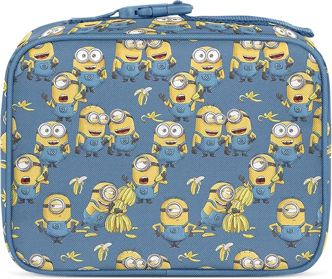 Simple Modern Minions Kids Lunch Box for Toddler | Despicable Me Reusable Insulated Bag for Girls | Meal Containers for School with Exterior and Interior Pockets | Hadley Collection | Minions Unite