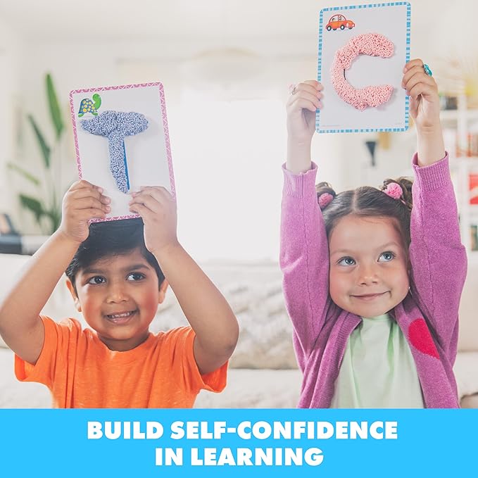 Educational Insights Playfoam Shape & Learn Alphabet Set - Alphabet Learning Toys, Letter Recognition for Preschoolers, Sensory Classroom Must Haves, Sensory Foam Letters, ABC Toys for Ages 3+