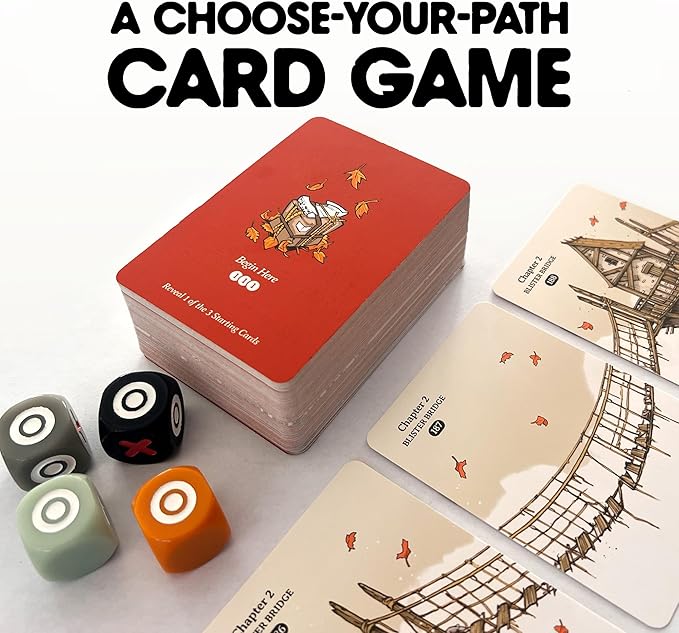 Spire's End: Hildegard Card Game, Add to Your Choose-Your-Path Adventure and Strategy Board Games, Immersive Solo or Cooperative Play for Ages 16 and Over, 1-2 Players, 30-180 Minute Playtime