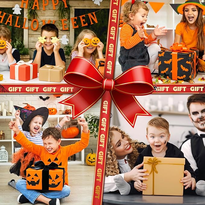 Halloween Spider Web Floor Puzzle for Kids 4-8, 70pcS Jumbo Floor Puzzle Preschool Toys Educational Puzzles for Toddlers 3 4 5 6 7 8 Year Old Boys Girls, Boo Basket Toys