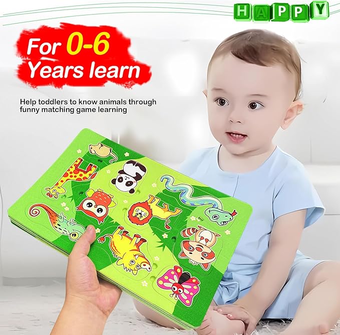 4 Pack 40 Pieces Felt Zoo Land Animals Forest Toys for Toddlers Sorting Busy Board Montessori Matching Game Jigsaw Educational Preschool Early Learning Skills Batter Than Wooden Toy Gift for Kids