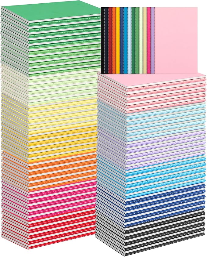 150 Pack Mini Pocket Colorful Lined Notebook Bulk, Journals Bulk, Small Notebooks 3.5x5.5, 30 Sheets/60 Pages, Mini Notebooks for Kids, Traveler, Students, School Supplies(Lined-150 pack, 15 Colors)