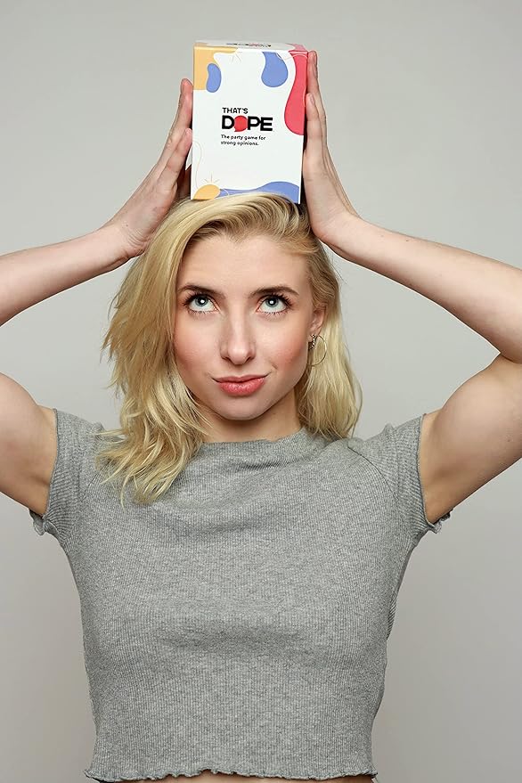 That's Dope: The Party Game for Strong Opinions • Core Pack | 288 Topic Cards, 6 Voting Card Game Set | Fun Adult and Family Party Game