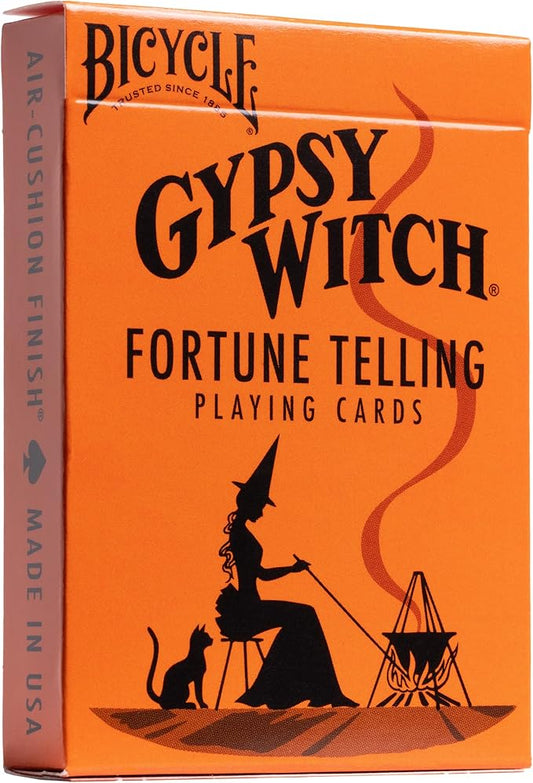 Bicycle Gypsy Witch Fortune Telling Playing Cards, 52 Playing Card Deck, Play Card Games and Tarot Reading Magic