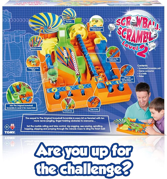 Screwball Scramble 2 Brainteasers for Ages 5 to 9