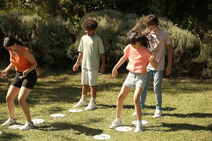 Spot It! Giant Card Game - Oversized Matching with 4 Exclusive Mini-Games, Fast-Paced Family Game for Kids & Adults, Ages 6+, 2-12 Players, 15 Minute Playtime, Made by Zygomatic