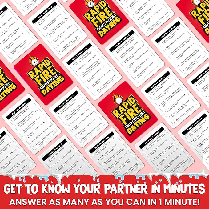 QUOKKA Couples Conversation Games for Date Night - Fun Couple Card Game with 500+ Questions - Perfect Icebreaker Game for Adults & Date Night Games for New or Married Couples I Travel Version