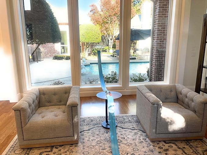 FlexTrack 5000 Flexible Race Car Track for Kids Toy with Suction Cups Compatible with Hot Wheels and Diecast 1/64th Cars and More 15 Feet Long Rolls Up Portable Racetrack (Daytona Blue)