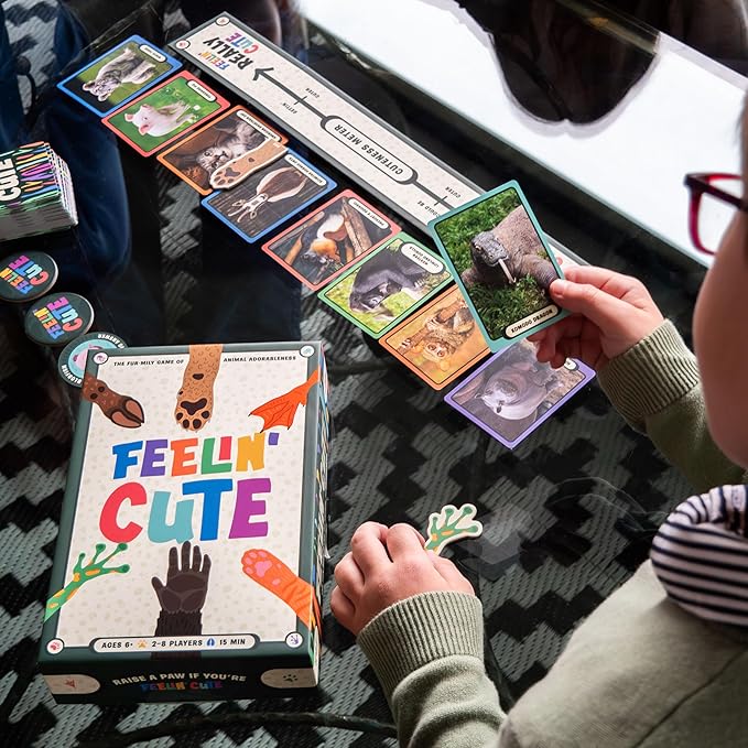 Hootenanny Games Feelin' Cute & Disco Island Perfect Family Games | Board Game | 2-8 Players