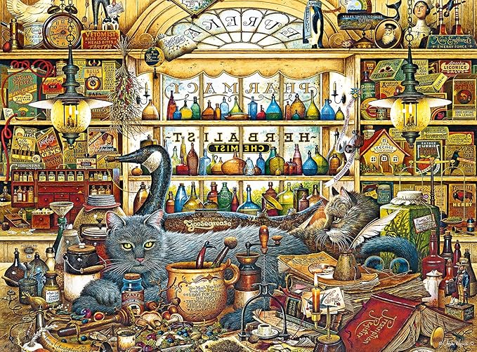 Buffalo Games - Charles Wysocki - Elmer and Loretta - 1000 Piece Jigsaw Puzzle for Adults -Challenging Puzzle Perfect for Game Nights - Finished Size is 26.75 x 19.75