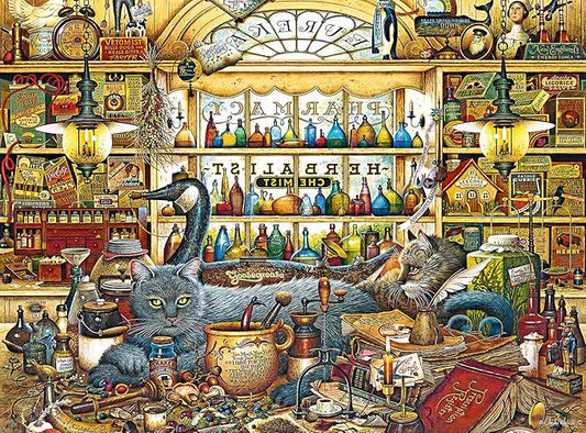 Buffalo Games - Charles Wysocki - Elmer and Loretta - 1000 Piece Jigsaw Puzzle for Adults -Challenging Puzzle Perfect for Game Nights - Finished Size is 26.75 x 19.75