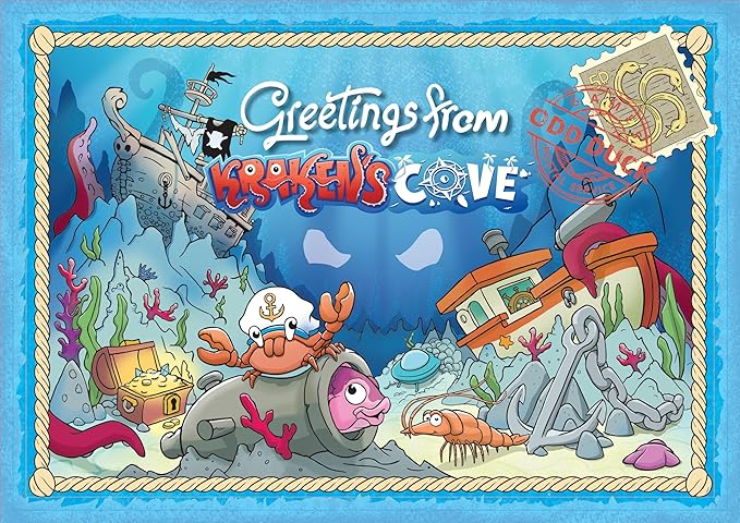 Kraken’s Cove – Memory & Strategy Game for Kids & Families | Quick Play Ocean Adventure Game | Ages 5+ | 1-3 Players | Under 15 Minutes