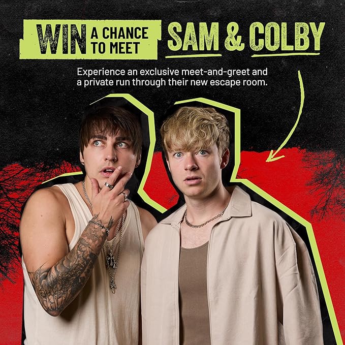 Hunt A Killer x Sam and Colby: The Haunting at Wicker Ridge – Immersive Paranormal Mystery Game, 90–120 Min Playtime, Ages 14+, Perfect for Fans of Ghost Hunting and Supernatural Thrillers