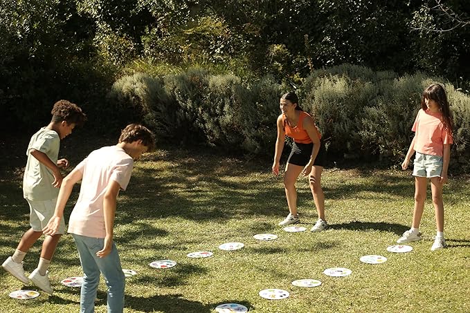 Spot It! Giant Card Game - Oversized Matching with 4 Exclusive Mini-Games, Fast-Paced Family Game for Kids & Adults, Ages 6+, 2-12 Players, 15 Minute Playtime, Made by Zygomatic