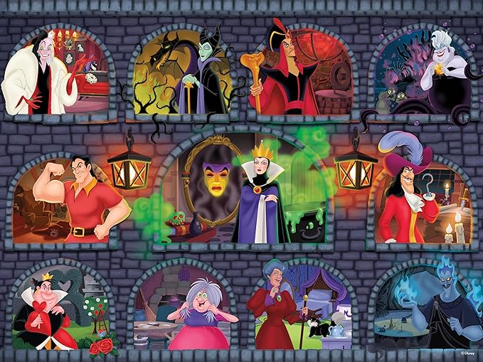Ceaco - Disney - Villains Underground - 1500 Piece Jigsaw Puzzle