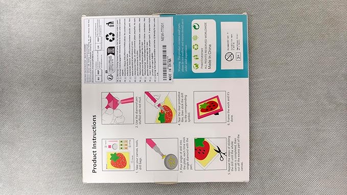 Diamond Art Kits for Kids - Crafts for Ages Girls 8-12 - Diamond Art Painting with Wooden Frame Included - Arts and Crafts for Kids Age 4-6 - GEM Art Supplies for Beginner Friendly Decor Birthday Gift
