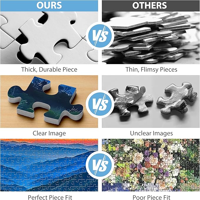 Jigsaw Puzzles 500 Pieces for Adults - Landscape Challenging Puzzle for Kids, Teens, Elderly - Natural Scene Hard Puzzle - Great Gift for Boys Girls Family Activity Fun Games Toys 20.5"X15"